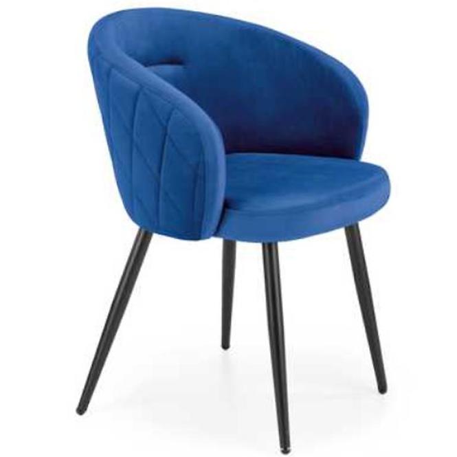 Židle W167 tmavě modrá