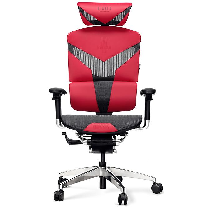 Kancelářská Židle Diablo V-Dynamic Černá/Šedá
