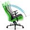 Dětské Herní Židle Diablo X-Gamer 2.0 Green Emerald,5