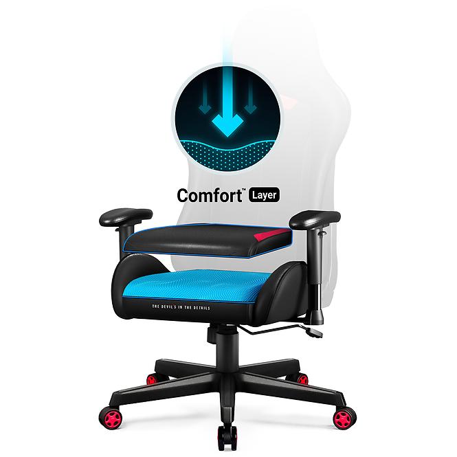 Herní Židle Diablo X-Starter Modrý