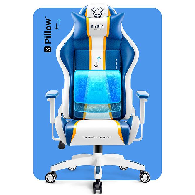 Dětské Herní Židle Diablo X-One 2.0 Aqua Blue