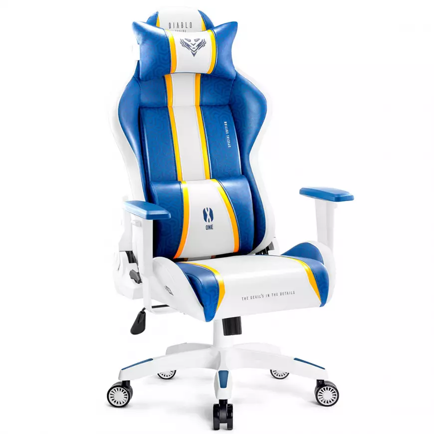 Herní Židle King Diablo X-One 2.0 Aqua Blue