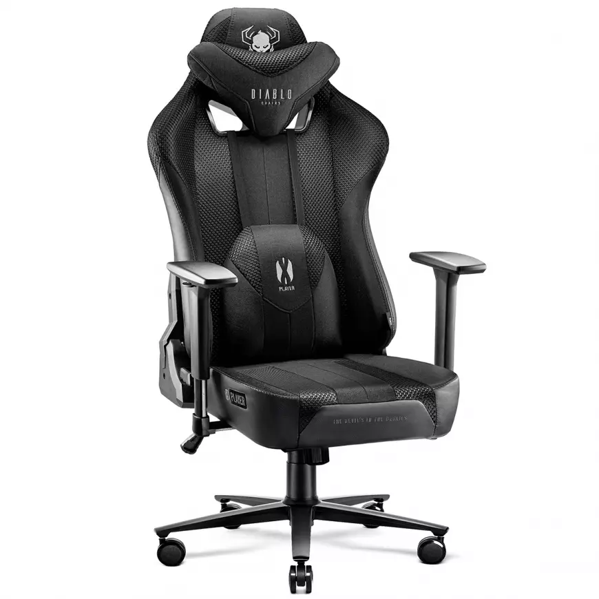 Diablo X-Player 2.0 King Size látková herní židle černá Černá