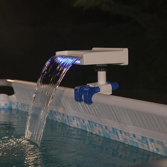 Bazénový LED vodopád 58619