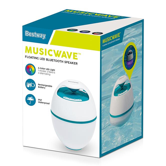 Plovoucí  Bluetooth reproduktor Bestway® MusicWave™ LED 58700