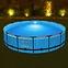 Kulatý bazén s kovovou konstrukcí  4,57x1,07 m + LED 561GD,7