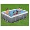 Obdélníkový bazén s kovovou konstrukcí s čerpadlem 2,82 x 1,96 x 0,84 m 56629,3