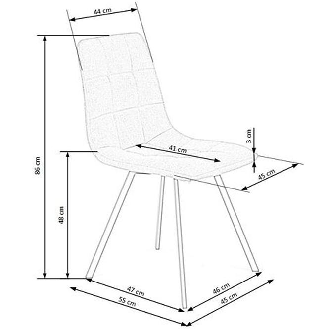 Židle W153 béžová