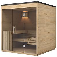 Venkovní prosklená sauna
