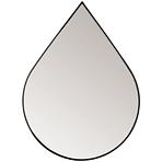 Nástěnné zrcadlo Ronne. 41/56/1,5 cm černé