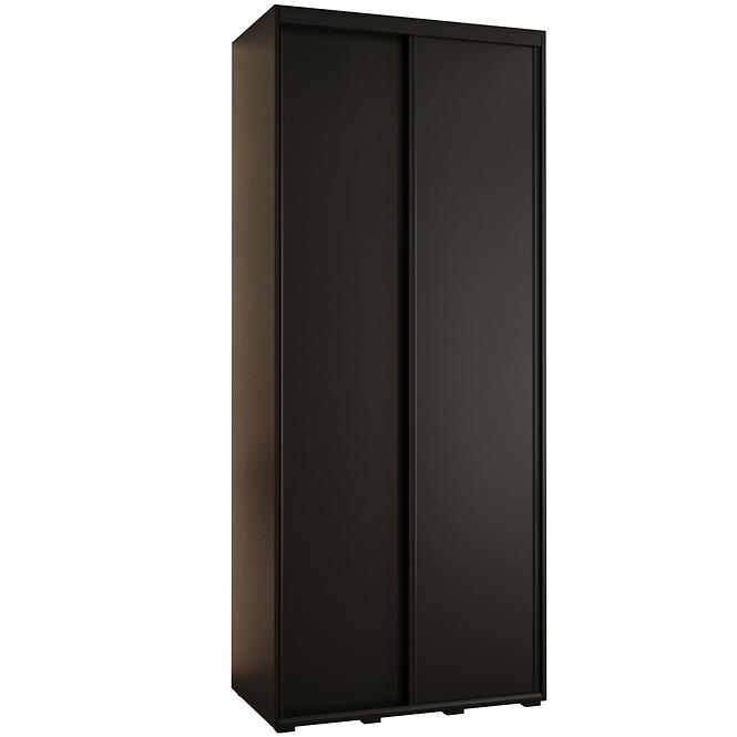 Skříň 45 Canaris 1 110 černá/černá