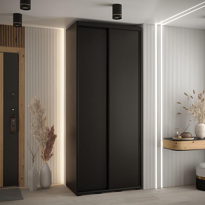 Skříň 45 Canaris 1 110 černá/černá,5