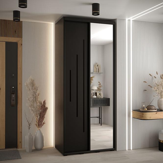 Skříň 45 Canaris 13 110 černá/černá,4