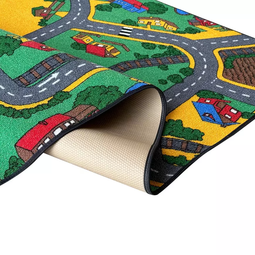 Koberec Kids 0,95/2,0 Playtime RR Railroads