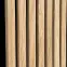 Dekorační lamela s filcem dub natural, dýhovaná 300x2650mm,3