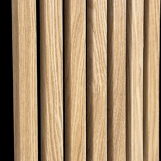 Dekorační lamela s filcem natural oak fornir 300x2650mm  