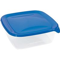 Box na potraviny čtvercový Fresh&go modrý