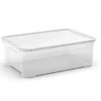 Box s víkem 32l transparentní