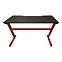 Psací stůl pro hráča Besartion 8768 černé/červené,2