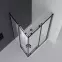 Sprchový kout Point 90x90x190 black,3