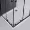 Sprchový kout Point 90x90x190 black,4