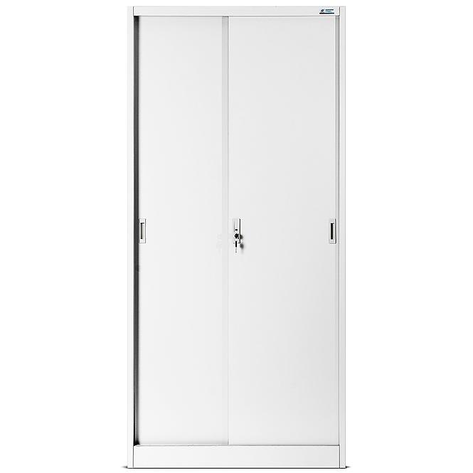 Skříň Kuba kov bílá,3