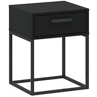 Noční stolek 1S nízký-40 černá