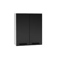 Kuchyňská skříňka Denis W60 černá mat continental/bílá