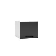 Kuchyňská skříňka Denis W40OKGR/560 černá mat continental/bílá