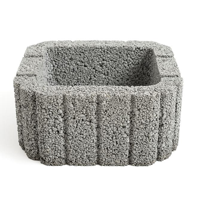 Svahová tvárnice Miniflor 26x29,5x14 šedá