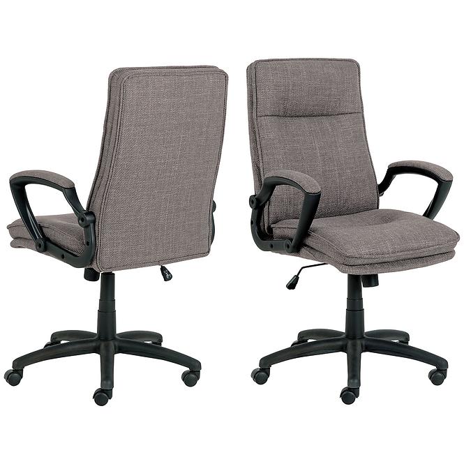 Kancelářská židle grey-brown 
