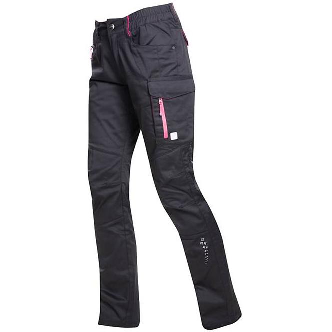 Dámské kalhoty Ardon®Floret černo-růžové vel. 40