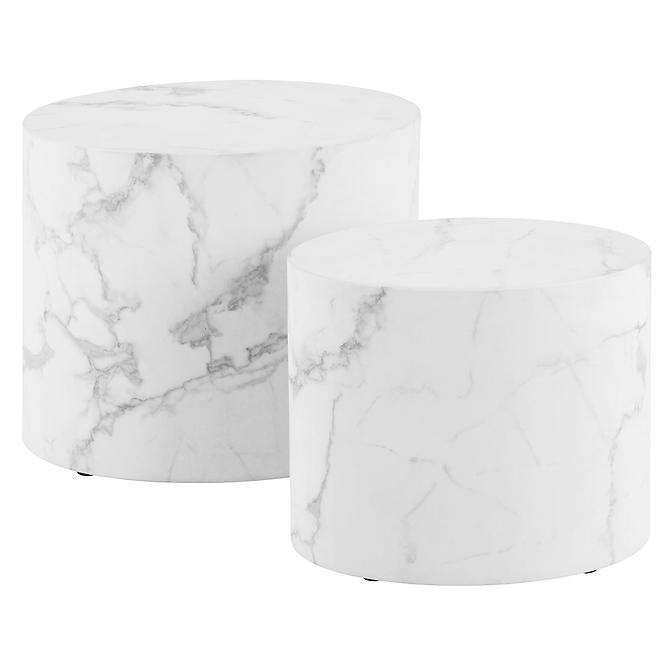 Stůli white marble 