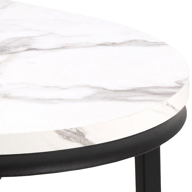 Konferenční stolek white marble 98870
