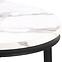 Konferenční stolek white marble 98870,4