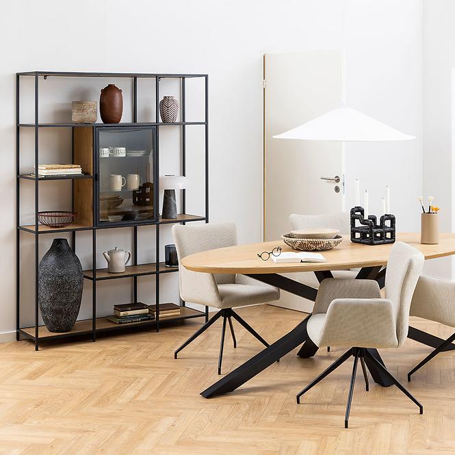 Regál matt wild oak,11