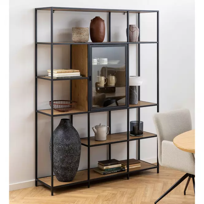 Regál matt wild oak,12