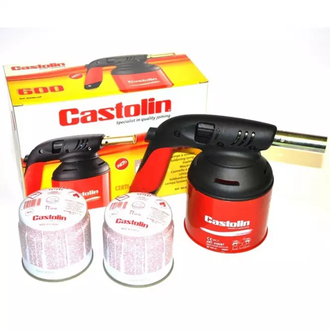 Piezo hořák Castolin 600 + 2 kartuše