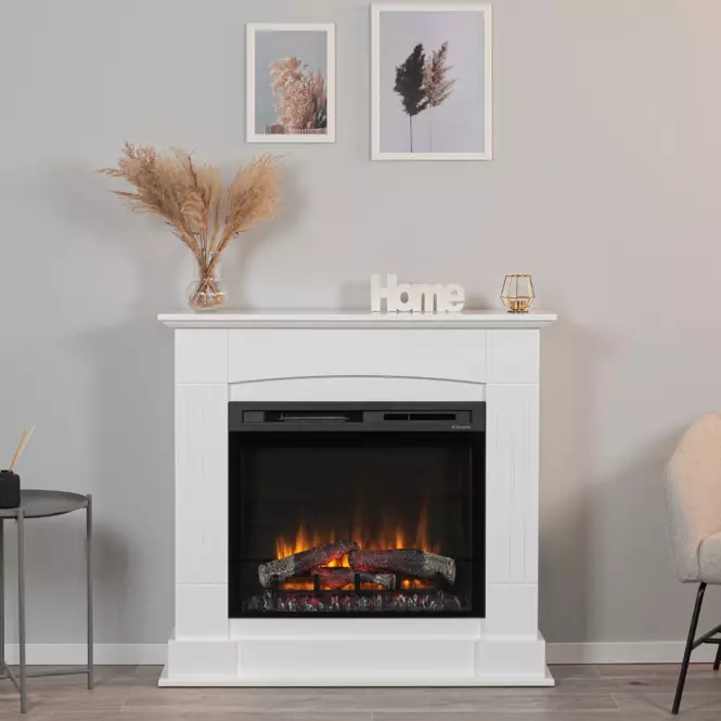 Elektrický krb Cavo 28 bílý