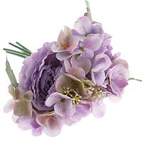 Umělá kytice fialová