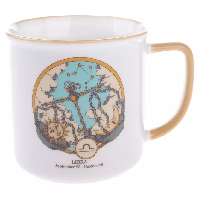Porcelánový hrnek zvěrokruh - váhy 460ml