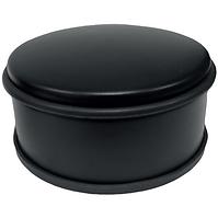 Dveřní zarážka průměr 110x60 mm 1,1 kg volně stojící černá