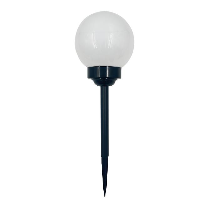 Solární svítidlo KULKA 15CM BLACK EKO0588