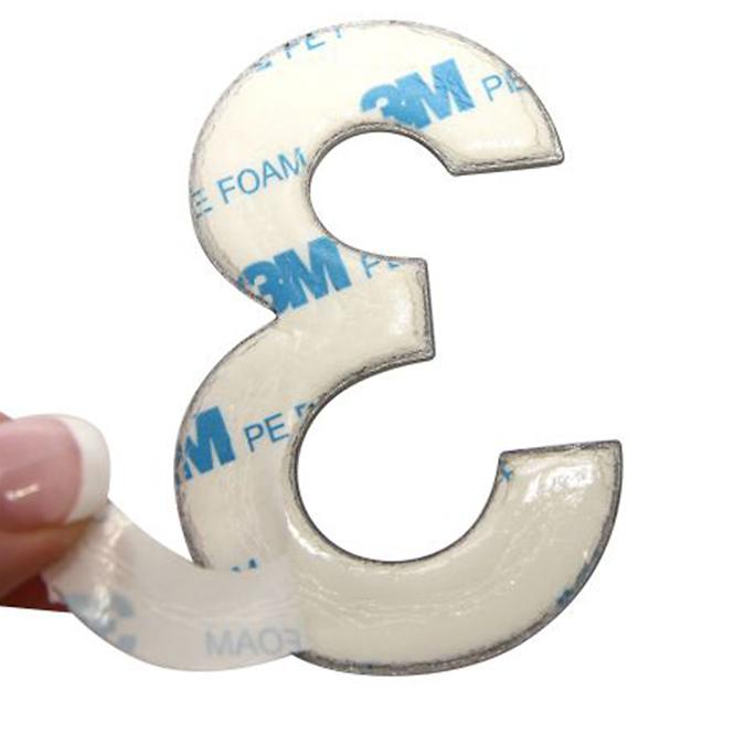 Nerezové číslo 2D RN.75L.1.N,2