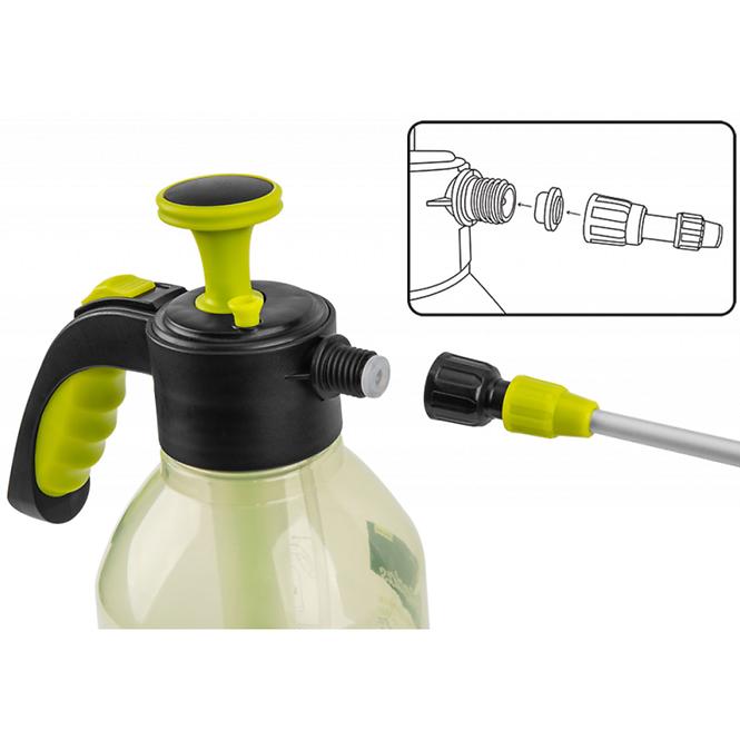 Ruční tlakový postřikovač 1.5L Aqua Spray Clear AS0150CL