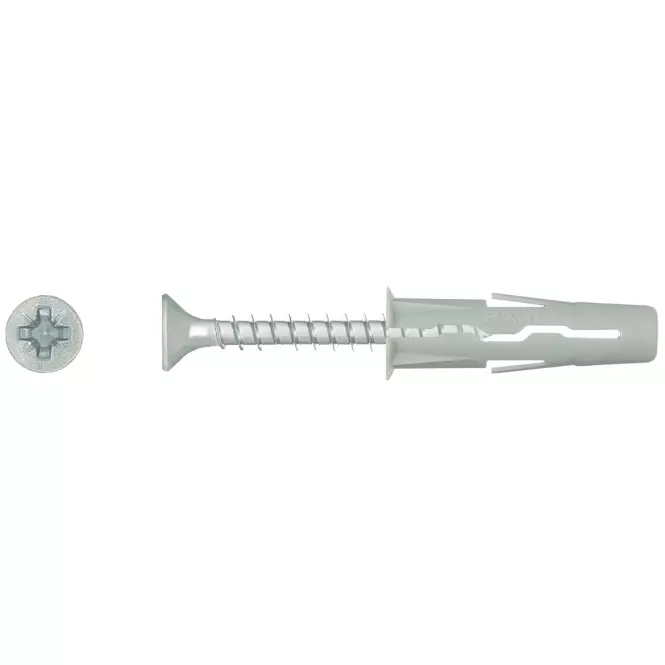 Hmoždinka univerzální Uno 10 mm vrutem (15 ks),2