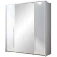 Šatní skříň Brema 210 bílá