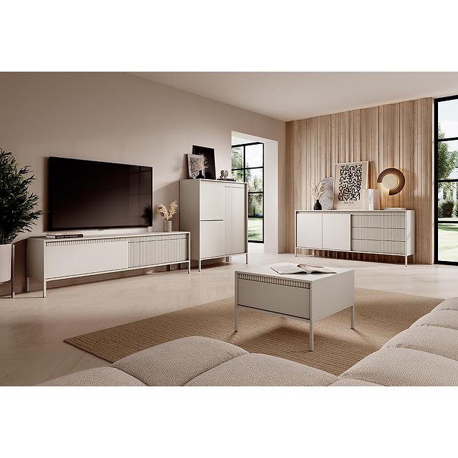 TV stolek Senso RTV E 187 2d Beige 