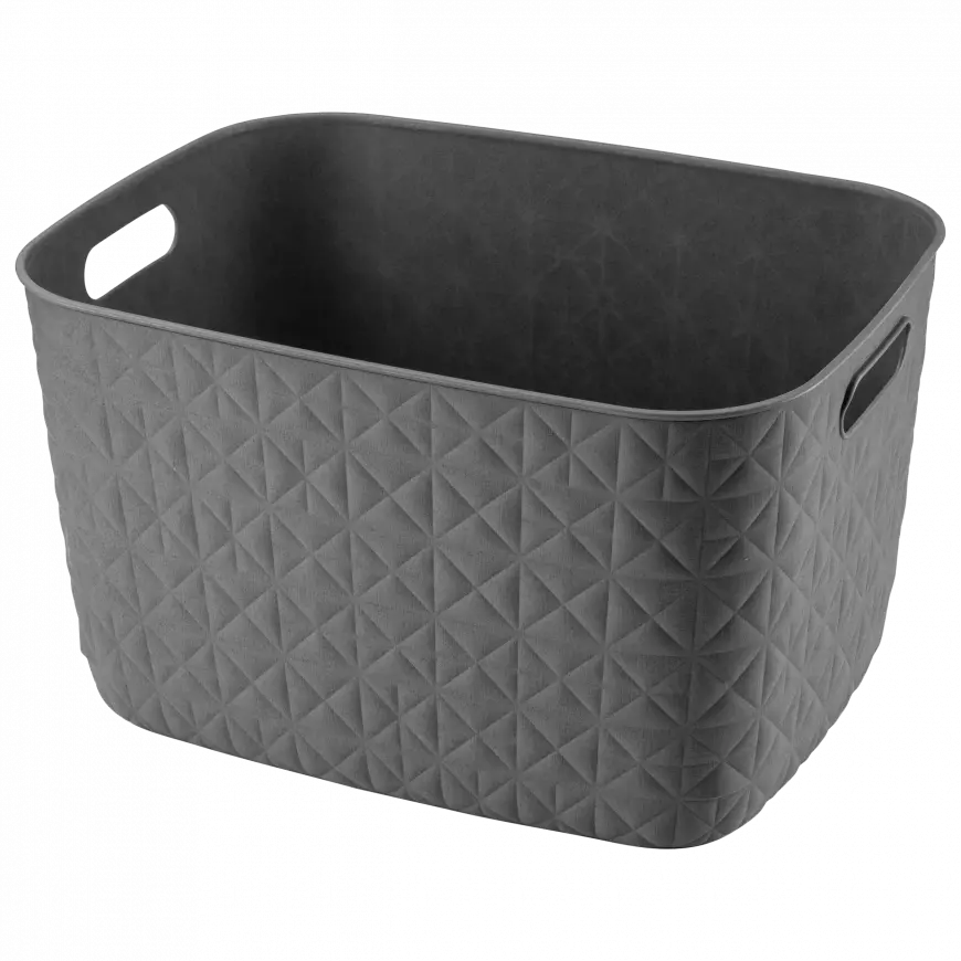 Košík Curver SOFTEX l 19l tmavo šedý