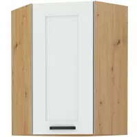 Kuchyňská Skříňka LUNA BÍLÝ/ARTISAN 60X60 GN-90 1F (45°)